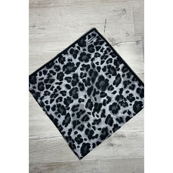 Dijital Soft Leopar Eşarp 01AK